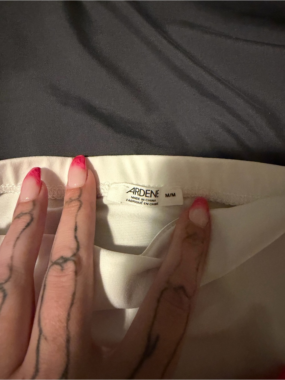 Strapless Ruched Tube Top - white - Picture 2 of 3